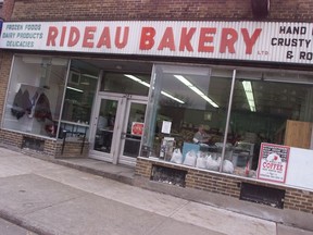 The Rideau Bakery at 384 Rideau St.