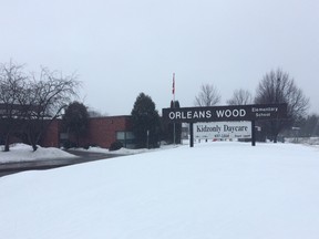 Orléans Wood Elementary Schhool on Decarie Street.