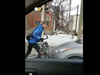 Driver Patrice Lepage and cyclist Victor Jung were both headed northbound on Bronson Avenue near Slater Avenue intersection on Jan. 11 at about 3:20 p.m. when they got into an argument.