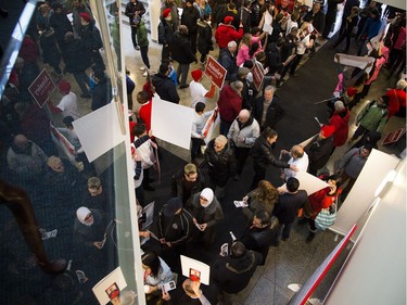 The Liberal Party of Canada held its candidate selection meeting for the upcoming Ottawa--Vanier federal by-election, a gathering to nominate their candidate on Sunday, February 5th, 2017.  Ashley Fraser/Postmedia