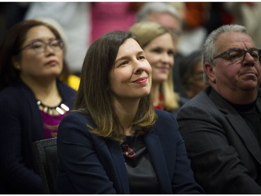 Veronique Soucy in the crowd at the Liberal Party of Canada's candidate selection meeting for the upcoming Ottawa--Vanier federal by-election, a gathering to nominate their candidate on Sunday, February 5th, 2017.  Ashley Fraser/Postmedia