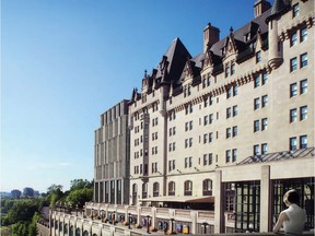 The city has launched a special website to collect public feedback on proposed changes to the iconic Château Laurier Hotel. Some of the changes are shown on the left at the rear.