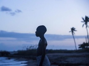 This image released by A24 Films shows Alex Hibbert in a scene from the film, &ampquot;Moonlight.&ampquot; The film won an Oscar for best picture on Feb. 26.