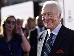Christopher Plummer, a cast member in the classic film &ampquot;The Sound of Music,&ampquot; arrives for a 50th anniversary screening of the film at the opening night gala of the 2015 TCM Classic Film Festival on Thursday, March 26, 2015, in Los Angeles. Of all the revered roles Christopher Plummer has played over the years - Capt. Georg von Trapp, King Lear, Macbeth, to name but a few - the most exciting one for him was that of Henry V.