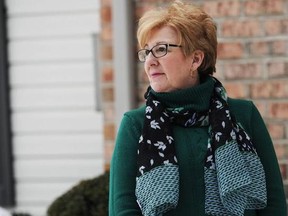 In this Friday, March 17, 2017 photo, Wendy Kline, a hairstylist who voted for Donald Trump poses for a photo in Harrisburg, Pa. Older Americans who buy their own health insurance are among the groups hardest hit under the Republican plan to replace the Affordable Care Act. Kline tried buying a policy on the federal exchange but found she made a little too much money to qualify for a government subsidy. So she was stuck paying the market rate.