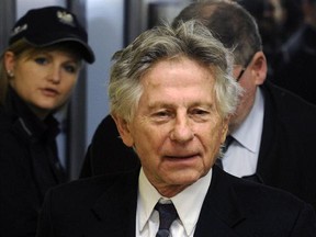 FILE - This Feb. 25, 2015 file photo shows filmmaker Roman Polanski during a break in a hearing concerning a U.S. request for his extradition over 1977 charges of sex with a minor, in Krakow, Poland. A judge is scheduled to hear arguments from Polanski&#039;s attorney on Monday, March 20, 2017, in the latest effort to bring the fugitive director&#039;s 1977 unlawful sex with a minor case to a close. Polanski fled to France in 1978 on the eve of sentencing, and his lawyer is now asking a judge to unseal te