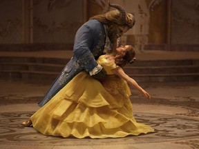 This image released by Disney shows Dan Stevens as The Beast, left, and Emma Watson as Belle in a live-action adaptation of the animated classic &ampquot;Beauty and the Beast.&ampquot; Disney‚Äôs film Beauty and the Beast has been pulled from cinemas in Kuwait after the country‚Äôs censors raised concerns over the film‚Äôs content. Duaij Al-Khalifa Al-Sabah, a board member at the National Cinema Company that operates 11 of Kuwait‚Äôs 13 movie theaters, told The Associated Press on Monday, March 20, 2017 a newly