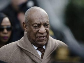FILE - In this Dec. 13, 2016, file photo, Bill Cosby departs after a pretrial hearing in his sexual assault case at the Montgomery County Courthouse in Norristown, Pa. Cosby‚Äôs lawyers hope to prescreen potential jurors to weed out those with opinions about the sex-assault case before jury selection begins in earnest. A defense motion filed Monday, March 20, 2017, says the ‚Äúinflammatory‚Äù worldwide coverage of the case makes it likely that some potential jurors have opinions about the actor‚