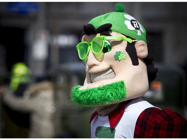 Big Joe was rocking his green for the 35th Annual St. Patrick's Parade took Saturday March 11, 2017.