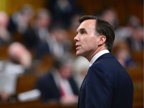 Minister of Finance Bill Morneau delivers the federal budget in the House of Commons on Parliament Hill in Ottawa, Wednesday March 22, 2017.