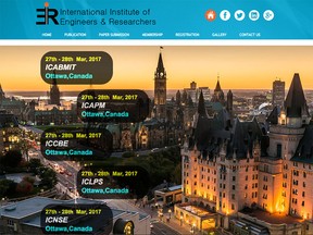 The IIER conference website.