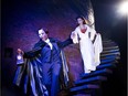 Derrick Davis and Katie Travis in Phantom of the Opera.