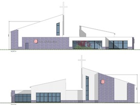 A rendering of the proposed Salvation Army project near the Ottawa International Airport.