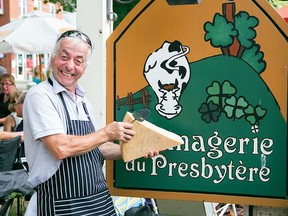 Jean Morin, the big cheese at Fromagerie du Presbytère, says dairy farming is his job, but cheesemaking is his passion. He and his famous cheeses are credited with breathing new life into the tiny village of Sainte-Élizabeth-de-Warwick, about a two-hour drive east of Montreal. In Ottawa, Morin’s cheeses can be found at McKeen Metro in the Glebe, the Piggy Market in Westboro, International Cheese in the ByWard Market and La Trappe à Fromage shops in Gatineau.