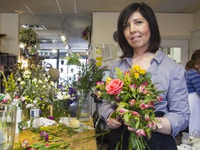 Karen LeRoy at Alta Vista Flowers.