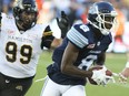 Kenny Shaw had 1,004 receiving yards on 77 catches last season with the Toronto Argos.