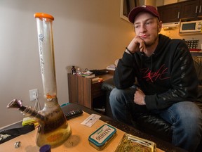 Kyle Esford is a former opioid addict who is on methadone treatment. He finds that using marijuana helps keep him calm and reduces his cravings for opioids.