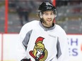 Mike Hoffman, above, got the chance to welcome new teammate Jyrki Jokippaka on Thursday.  “We were just going over how many nicknames he can have,” Hoffman said about Jyrki Jokippaka. “Obviously, anything that starts with a J.”