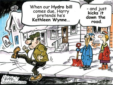 Hydro bills