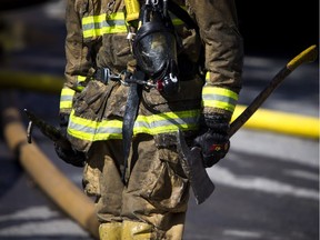File photo of an Ottawa firefighter.