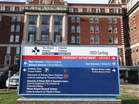 The Ottawa Hospital on Carling Avenue.