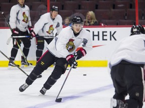 The Senators' Tommy Wingels played 22 playoff games with San Jose last spring. Errol McGihon/Postmedia