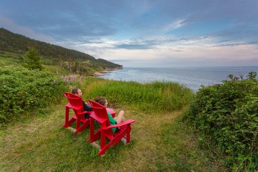 Forillon National Park on the very tip of the Gaspé Peninsula.