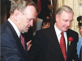 Then-prime minister Jean Chrétien and his finance minister, Paul Martin, boosted the economy through common-sense measures.