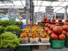 A food vendor in the ByWard Market.