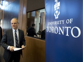 TORONTO, ONTARIO: MARCH 4, 2013 – University of Toronto president Meric Gertler says the government has handed universities a once-in-a-lifetime opportunity.  [Peter J. Thompson/National Post] [For Toronto story by Ben /Toronto] //NATIONAL POST STAFF PHOTO ORG XMIT: POS1303041421445821
