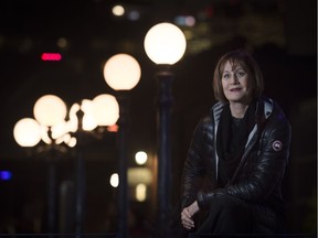 Denise Donlon, a multi-faceted broadcaster, record label head and social activist, poses for a portrait in Toronto, Ontario on Wednesday, January 18, 2017. Her new memoir 'Fearless as Possible (Under the Circumstances), is about her experiences in the music industry.