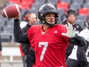 Trevor Harris, now the Redblacks' clear-cut No. 1 quarterback.