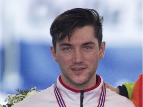 Cumberland's Vincent De Haître and two Quebec skaters finished second in the team sprint event on Sunday at Stavanger, Norway. Carina Johansen/NTB Scanpix via AP
