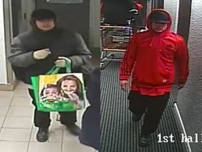 Ottawa police are seeking the public's help to identify a suspect who allegedly broke into a west-end apartment building and stole an appliance using a grocery cart.