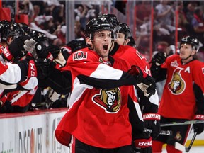 Defenceman Chris Wideman will suit up in place of blueliner Fredrik Claesson