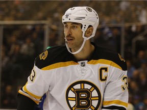 Zdeno Chara of the Boaston Bruins.