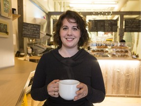 Bread by Us co-owner Jessica Carpinone says the café's 'suspended coffee' movement makes it a spot where everyone is welcome not matter what their income.