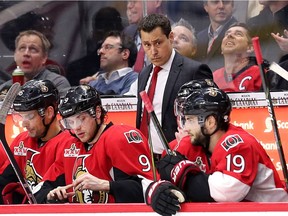 Senators coach Guy Boucher.