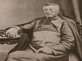 Bishop Joseph-Bruno Guigues founded the College of Bytown. The rest, as U of O students know, is history. (Errol McGihon/Postmedia)