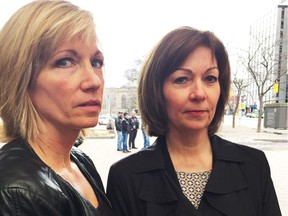 Det. Johanne Marelic and retired Sgt. Tracy Butler, the lead investigators on the Mountie case.