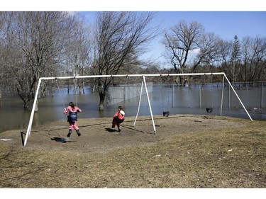 It's that time of year when the warm spring weather causes flooding in Windsor Park and on nearby streets closest to the Rideau River in Old Ottawa South neighbourhood.