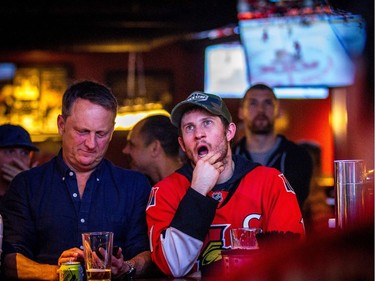 MacLaren's on Elgin Street was packed to capacity Friday night for Game 5.