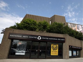 Exterior photograph of the National Arts Centre.