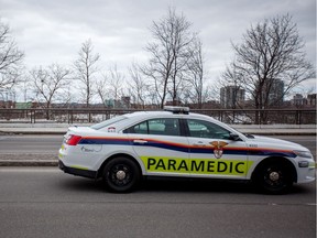 Paramedics were called Tuesday for a construction worker who lost consciousness in the LRT downtown. The issue was described as personal and not work-related.