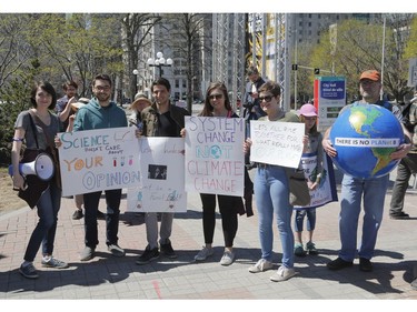 Ottawa residents concerned about climate, jobs and justice take part in a march to the United States embassy in Ottawa on Saturday, April 29, 2017.   (Patrick Doyle)  ORG XMIT: 0430 climate 03