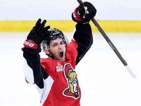 Clarke MacArthur was playing for Toronto in 2013 against the Bruins when the Maple Leafs' seemingly commanding 4-1 third-period lead in Game 7 evaporated. Toronto lost in overtime, and he was worried Ottawa might suffer a similar fate in Game 3 on Monday night.