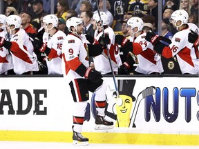 Bobby Ryan has come to life for the Ottawa Senators in the playoffs, collecting three goals and two assists in four games.