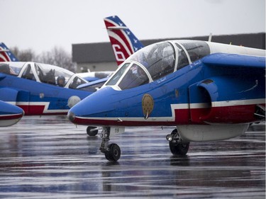 Patrouille de France took part in the Aero150 air show that was held at the Gatineau-Ottawa Executive Airport Sunday April 30, 2017.