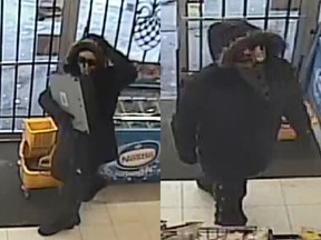 Ottawa police are seeking a suspect in connection with a convenience store robbery on Carling Avenue.