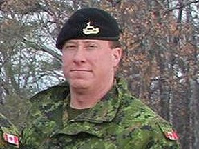 Sgt. Robert J. Dynerowicz from the Royal Canadian Dragoons, based at CFB Petawawa, was killed during an exercise at CFB Wainwright, Alta., on Tuesday morning.